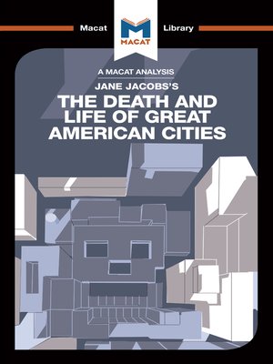 cover image of An Analysis of Jane Jacobs's the Death and Life of Great American Cities